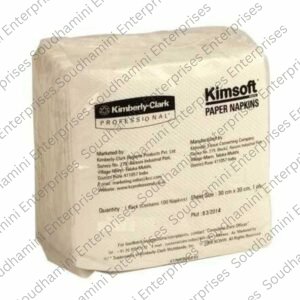 Scott Essential Paper Napkins (01082) – 1-Ply White, 60 Packets × 100 Napkins = 6,000 Total