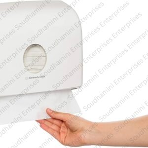 Kimberly-Clark Aquarius Compact Multifold Towel Tissue Dispenser, 70220 (Pack of 1)