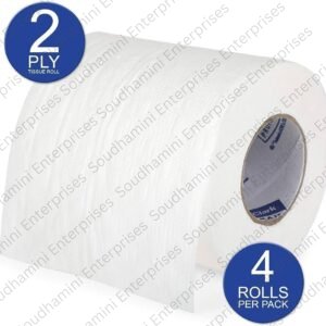 Scott Essential Toilet Tissue 54003A – 2-Ply Embossed Rolls, Bulk Pack for Commercial & Home Use
