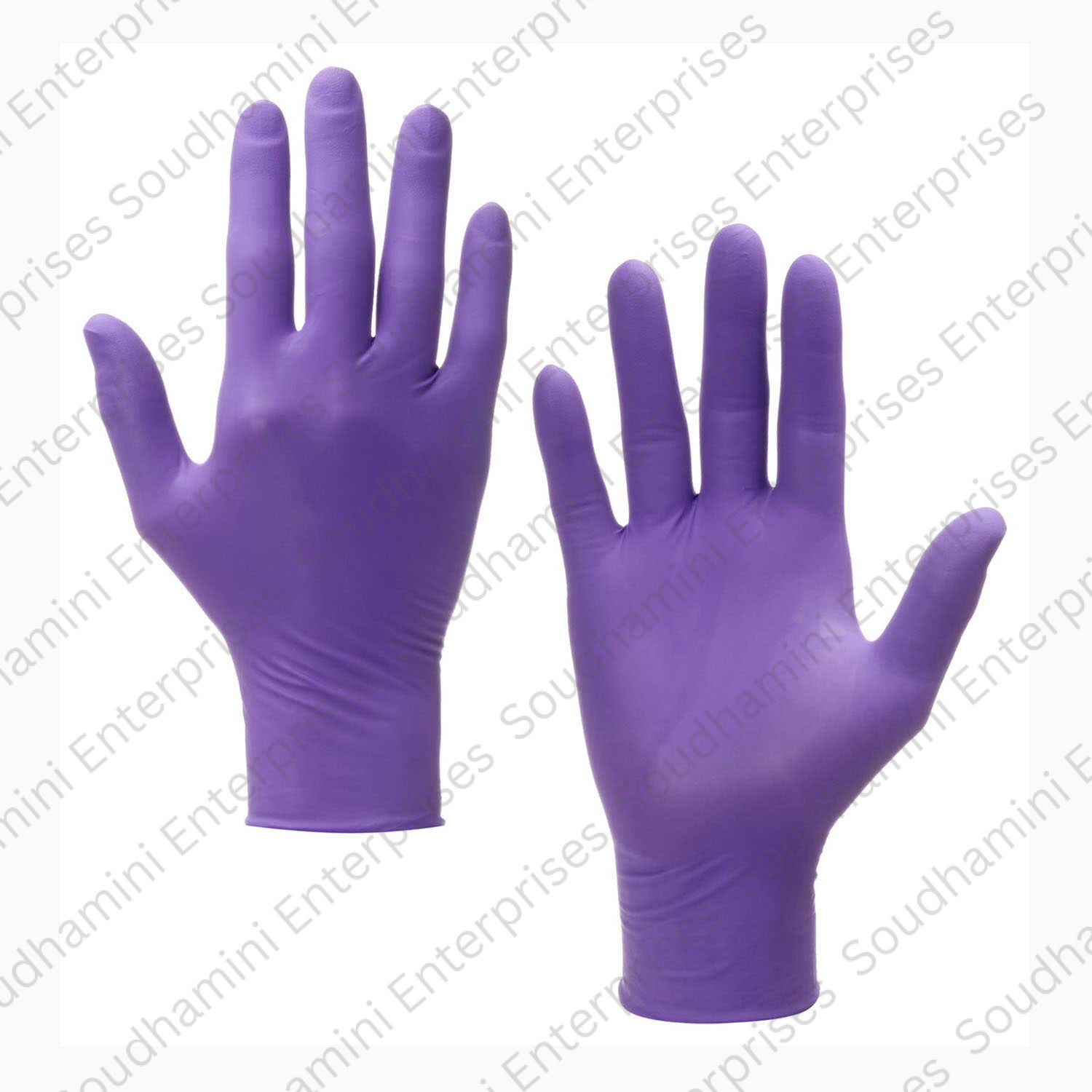 Kimtech Purple Nitrile Exam Gloves 9.5